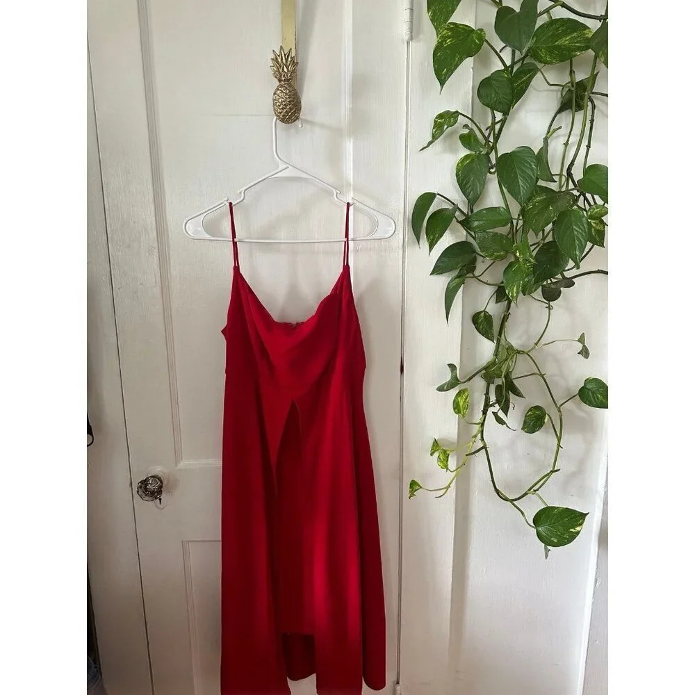 Rhapsody Women’s size 12 red slip dress